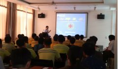 <b>關愛生命，讓每一位員工掌握必備的緊急救護知</b>